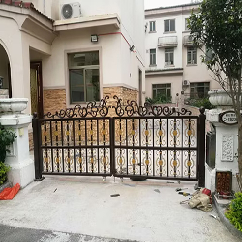 China Qigong Golden Supplier Cast Iron Gate - Application: Exterior