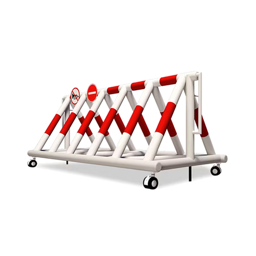 Anti-Terrorism Roadblock Guardrail Traffic Barrier - Color: Yellow