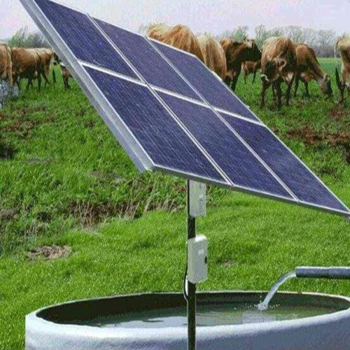 Commercial Solar Water Pump - Color: Blue