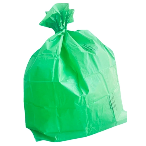 Green Garbage Bag - Size: 19X21 Inch