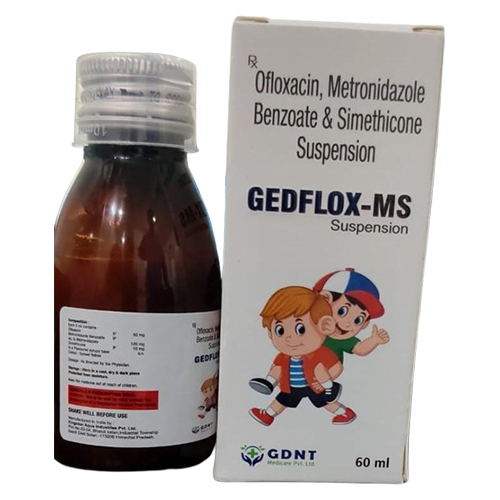 Ofloxacin Metronidazole Benzoate And Simethicone Suspension
