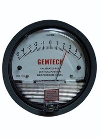 Wholesaler GEMTECH Differential Pressure Gauge Supplier For Delhi NCR India