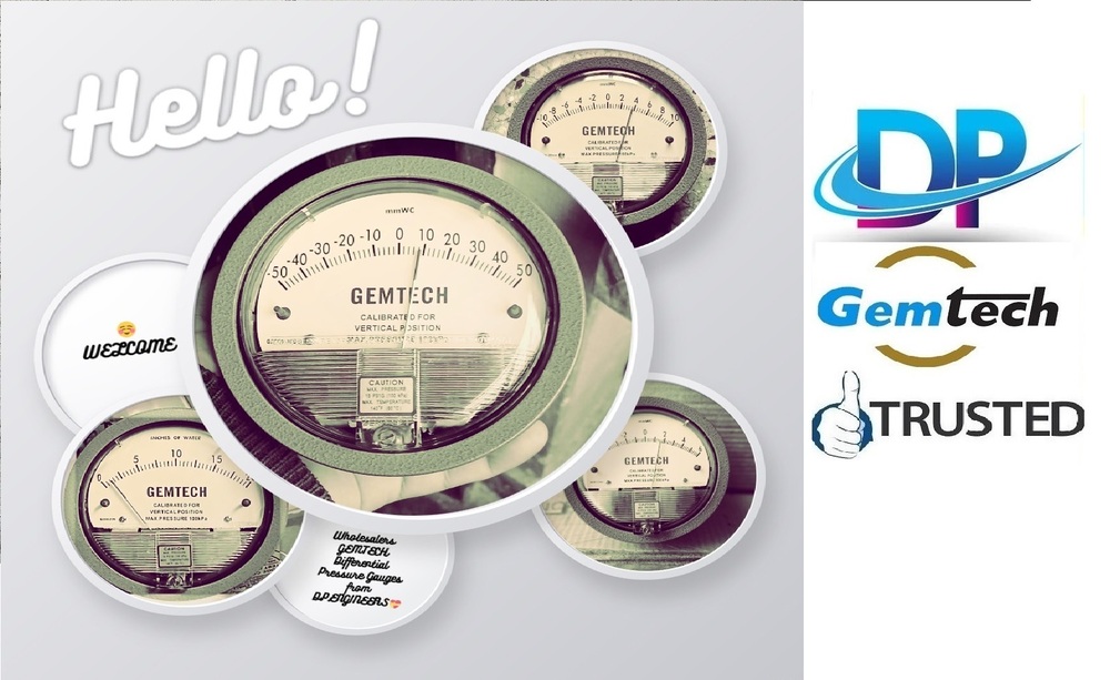 Gemtech Differential Pressure Gauge Dealers In Delhi Localities