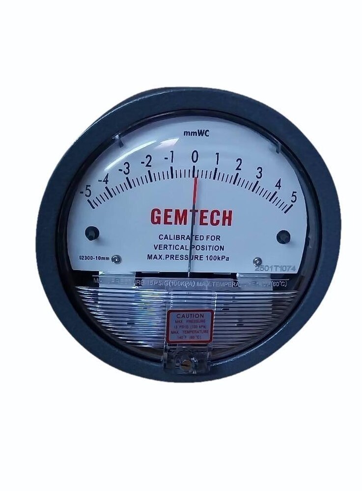 GEMTECH Differential Pressure Gauge By Selaqui Dehradun Uttarakhand