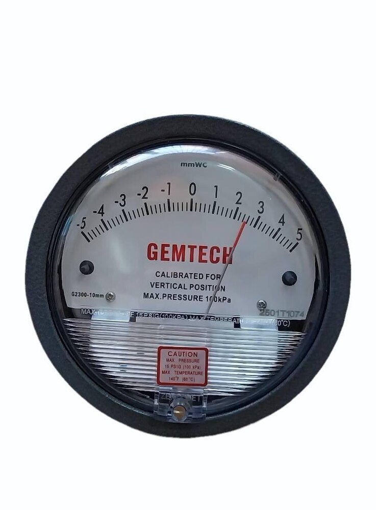 GEMTECH Differential Pressure Gauge By Selaqui Dehradun Uttarakhand