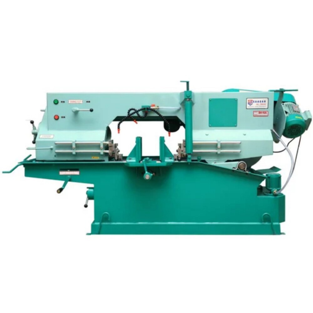 Manual Band Saw Machine - BladeÂ Size: 4420 X 34 X 1.1