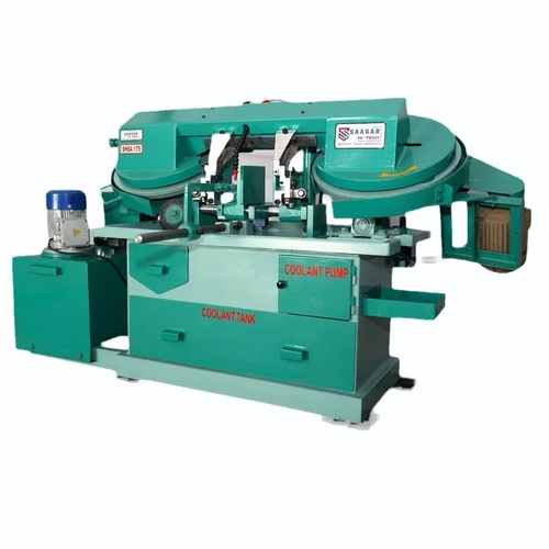 Shsa175 Metal Cutting Bandsaw Machine - Color: Green