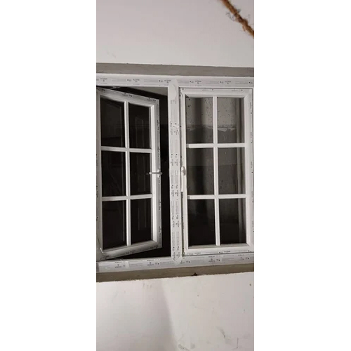 Laminated Glass Upvc Window - Color: White