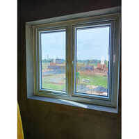 Upvc Two Track Sliding Window - Color: White