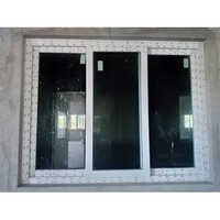 Upvc Open Windows With Mesh - Color: White