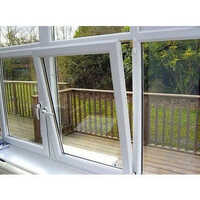 Classic White Double Glazed Upvc Window - Glass Thickness: 5 Mm Millimeter (mm)