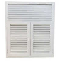 Upvc Louver Window - Color: White
