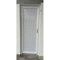 Hinged Upvc Bathroom Door - Color: White