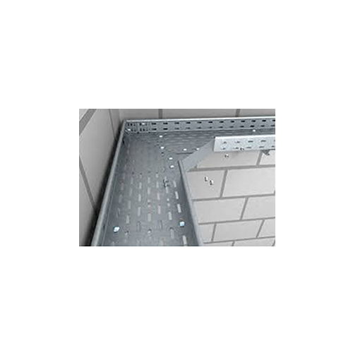 Perforated L Bend Cable Tray - Conductor Material: Steel