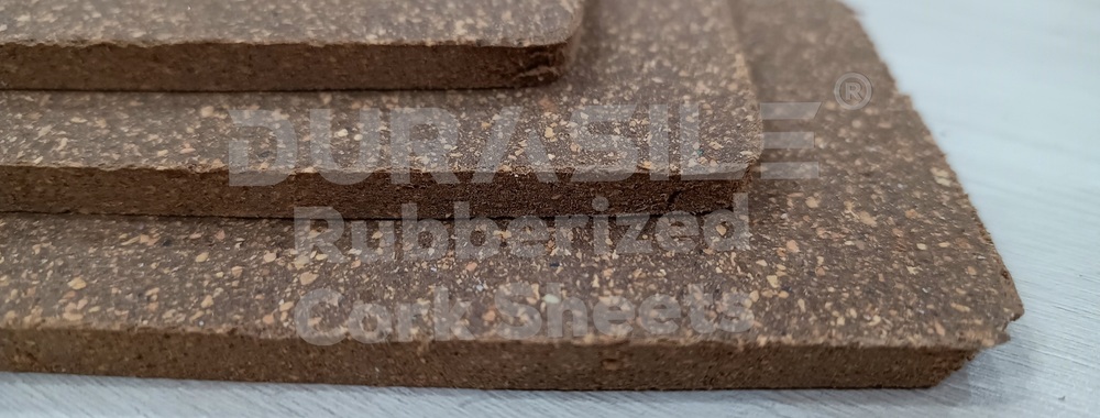 Rubberized Cork Sheets - DURASILE