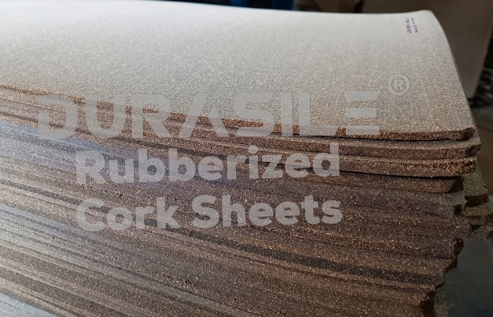 Rubberized Cork Sheets - DURASILE