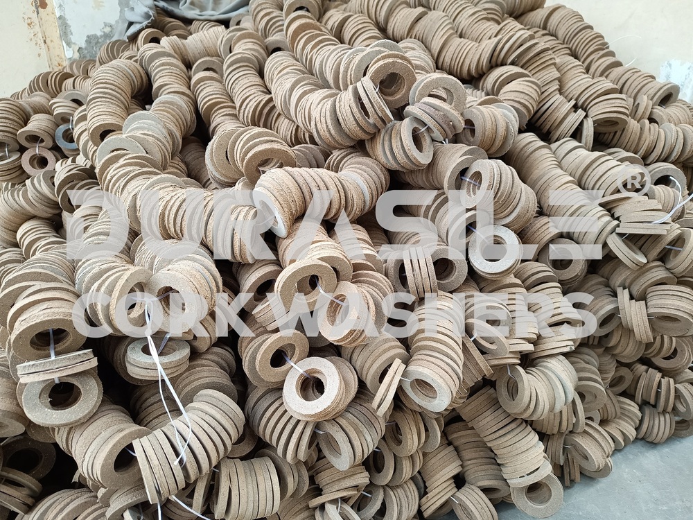 Rubberized Cork Washers - DURASILE