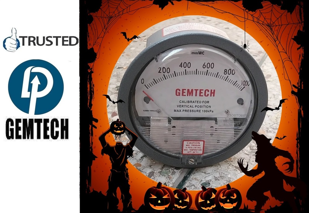 Popular GEMTECH Differential Pressure Gauge Dealers in Chawri Bazar,Delhi-110006