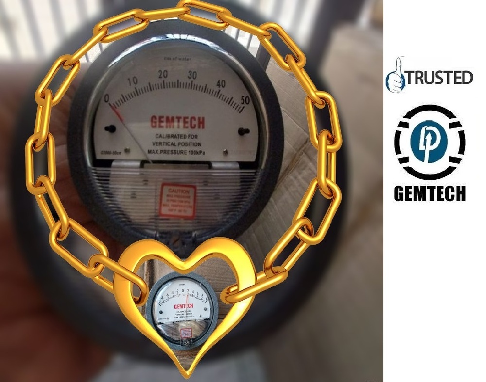 Popular GEMTECH Differential Pressure Gauge Dealers in Delhi NCR INDIA