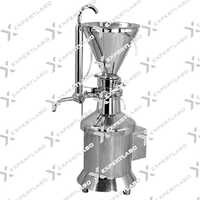 Colloidal Mill - Stainless Steel, 800 x 420 x 875 mm , 2 hp, 220V-380V, 2800 rpm - High Precision Mixing, Emulsification, Homogenization, Low Maintenance, Adjustable Rotor-Stator Clearance