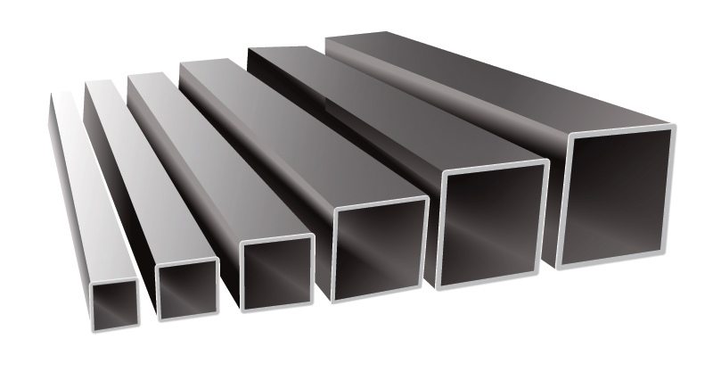 Square Tube - Color: Silver