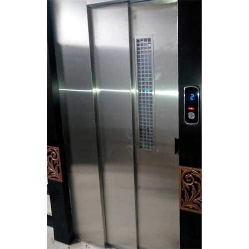 SS Two Fold Telescopic Door