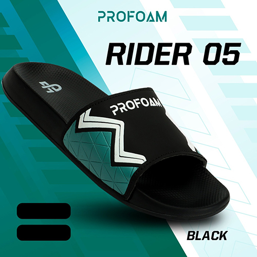 Rider 05 Black Profoam Slippers - Color: Different Available