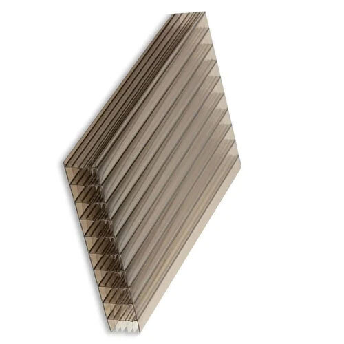 3mm Brown Multiwall Polycarbonate Sheet - Hardness: Rigid