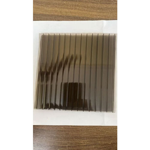3mm Brown Multiwall Polycarbonate Sheet - Hardness: Rigid