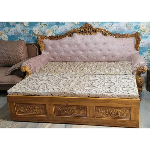 Teak Wood Sofa Cum Bed