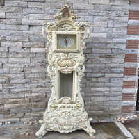 Classic Grandfather Clock - Color: White
