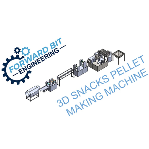 3D Snacks Pellet Making Machine