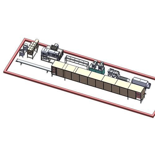 Semi Automatic 3D Snacks Fryums Making Machine