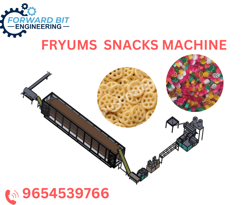 300 KG 2D Fryums Making Machine