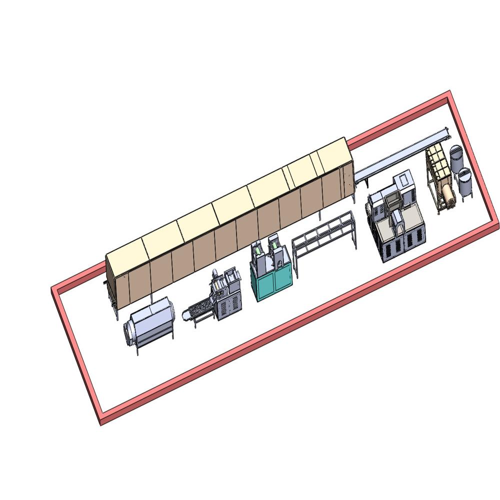 300 KG 2D Fryums Making Machine
