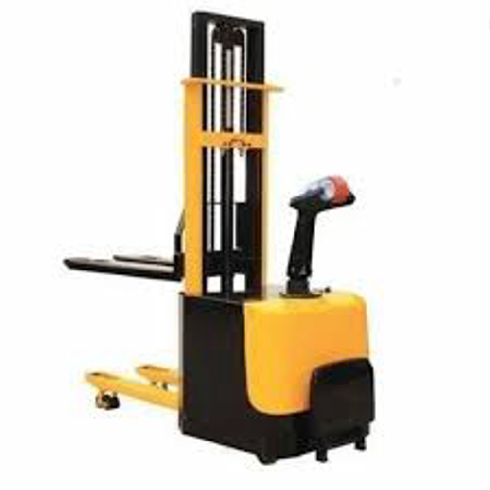 Josts Electric Straddle Stand -On Stackers - Operating Type: Semi Automatic