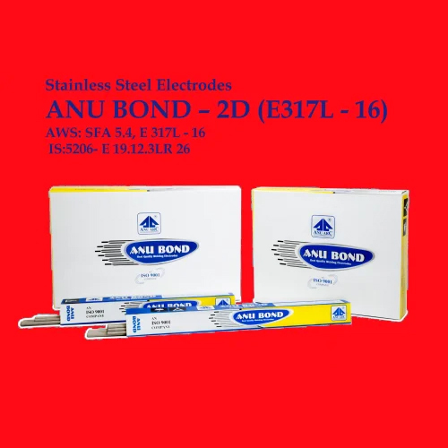 Anu Bond 317L E317L-16 Ss Electrode - Color: Silver
