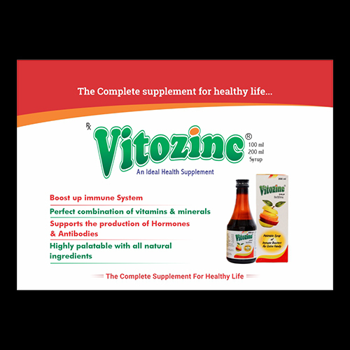 200Ml Health Supplement Syrup - Drug Type: General Medicines