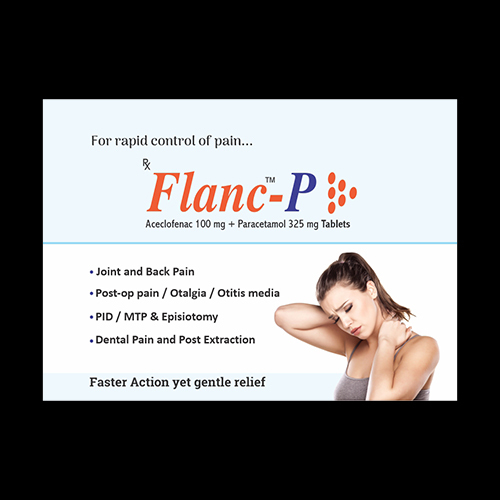 Aceclofenac Paracetamol Tablets - Drug Type: General Medicines