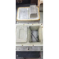Food Container Plastic Bucket Mould - Color: Silver