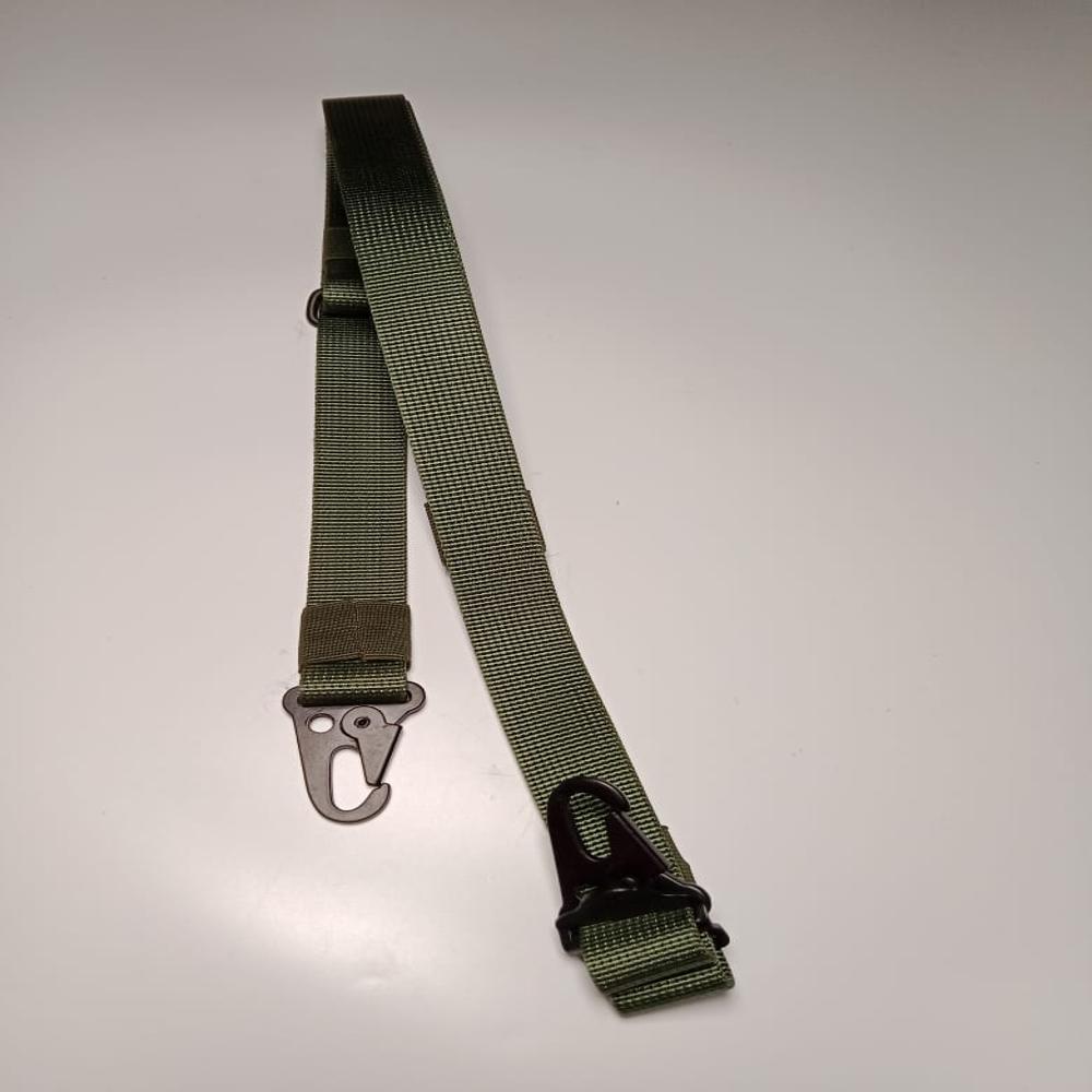 Textrade Associates Tactical Gun Sling, Adjustable Bungee Lanyard, Military Green