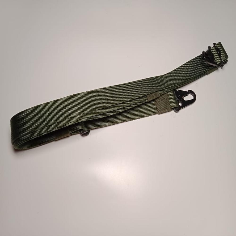 Textrade Associates Tactical Gun Sling, Adjustable Bungee Lanyard, Military Green