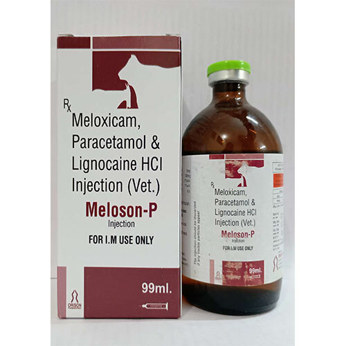 Meloxicam Paracetamol Benzyl Alcohol Lignocaine Hcl water for injection