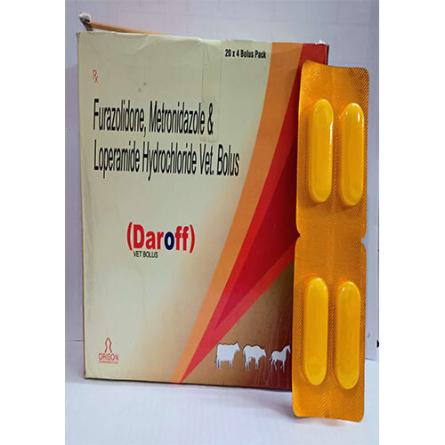 Metronidazole  Furazolidone Loperamide bolus