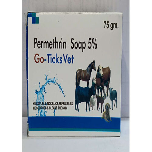 Permethrin veterinary soap