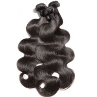 100%  Real Body Wavy Hair Extensions. - Color: Black And Brown Are Available In Stock