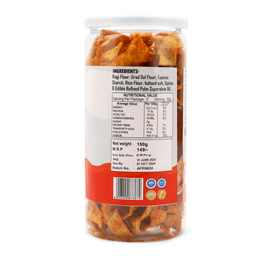 Ragi (Nachani) Masala chips