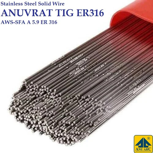 Tig Er316 Ss Solid Wire - Color: Silver