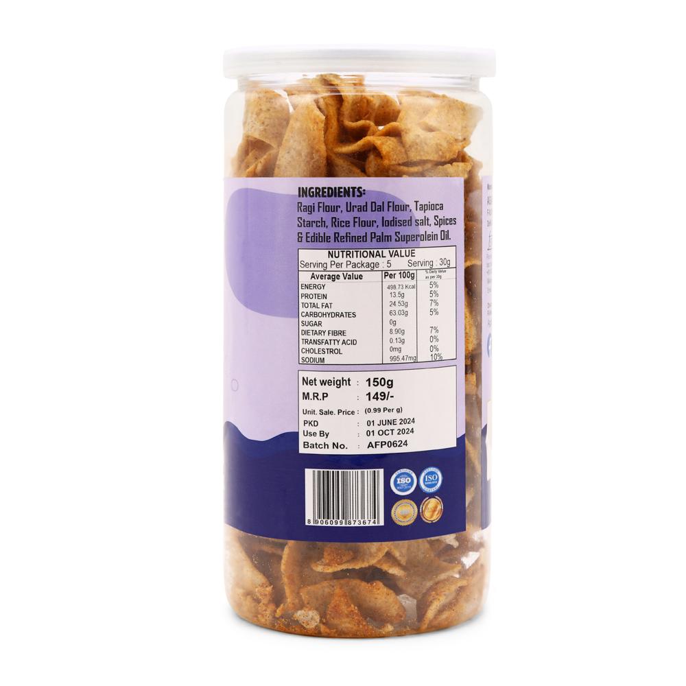 Ragi (Nachani) Biryani Chips - Feature: Healthy Snacks