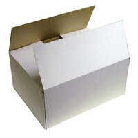 Duplex Corrugated Box - Color: White